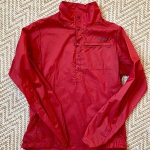 Patagonia Houdini Snap Pullover // red medium